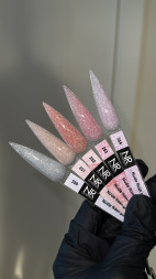 NAIL REPUBLIC   Гель моделирующий средне-густой светоотражающий   Gel   NUDE FLASH   #254   15г