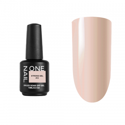ONE NAIL Gel STRONG #12 15мл (флакон) Гель моделирующий средне-жидкий