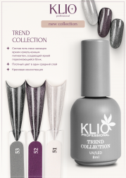 KLIO  Гель-лак кошачий глаз   8мл   TREND COLLECTION   №52