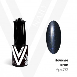 VOGUE NAILS   Гель-лак с блестками  10мл  НОЧНЫЕ ОГНИ
