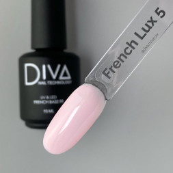 DIVA   Гель-лак полупрозрачный   15мл   FRENCH LUX   #05