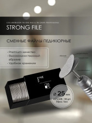 ONE NAIL &amp; GRAPE   Сменные файлы педикюрные 50шт.   25мм   #100