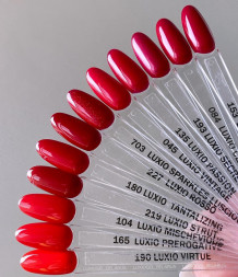 LUXIO   #703   SPARKLES LUSCIOUS   15мл   Гель-лак (100% гель) с шиммером