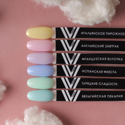 VOGUE NAILS   Гель-лак полупрозрачный  10мл  ИТАЛЬЯНСКОЕ ПИРОЖНОЕ