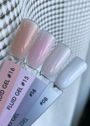 ONE NAIL   Гель для укрепления с шиммером   Fluid gel   #14   15мл