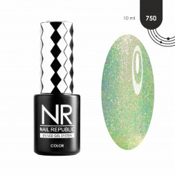 NAIL REPUBLIC   Гель-лак перламутровый   10мл   Sirena   #750