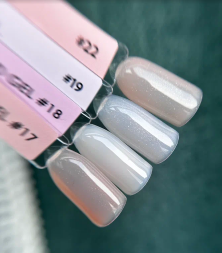 ONE NAIL &amp; GRAPE  Гель для укрепления с шиммером   Fluid gel   #19   15мл