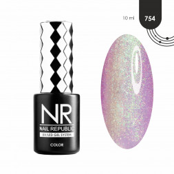 NAIL REPUBLIC   Гель-лак перламутровый   10мл   Sirena   #754