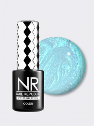 NAIL REPUBLIC   Гель-лак перламутровый   10мл   Pearl Print   #023