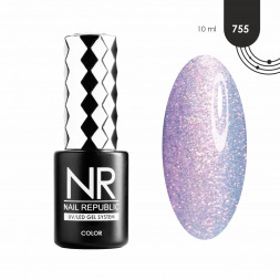 NAIL REPUBLIC   Гель-лак перламутровый   10мл   Sirena   #755