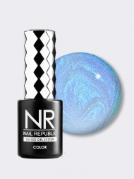 NAIL REPUBLIC   Гель-лак перламутровый   10мл   Pearl Print   #024