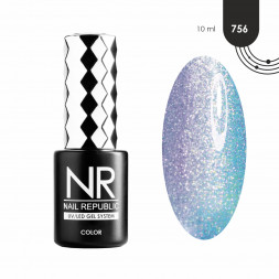 NAIL REPUBLIC   Гель-лак перламутровый   10мл   Sirena   #756