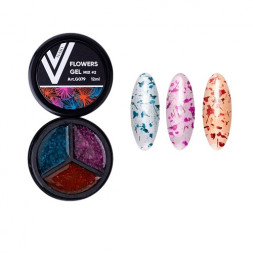 VOGUE NAILS  Гель с сухоцветами Flowers Gel  Mix #02  12мл