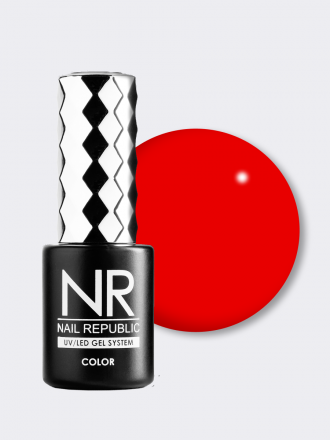 NAIL REPUBLIC   Гель-лак    10мл   Perfect Red   #206