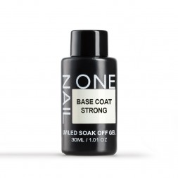ONE NAIL   База прозрачная   STRONG base  (бутылка)   30мл