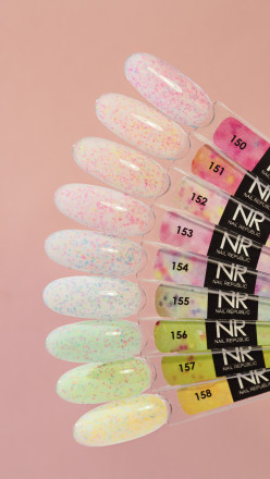 NAIL REPUBLIC   База камуфлирующая меланж   10мл   Base LOVE IS   #153