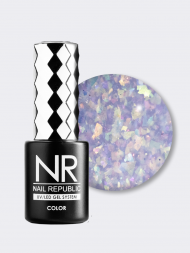 NAIL REPUBLIC   Гель-лак со слюдой   10мл   Opal Ocean   #1072