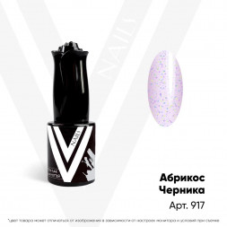 VOGUE NAILS   Гель-лак полупрозрачный с камифубуками  10мл  АБРИКОС-ЧЕРНИКА
