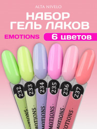 ALTA NIVELO   Гель-лак   10мл   EMOTIONS   #237