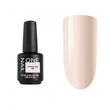ONE NAIL Gel STRONG #09 15мл (флакон) Гель моделирующий средне-жидкий