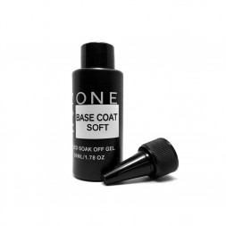ONE NAIL   База для педикюра   SOFT base  (бутылка)   50мл