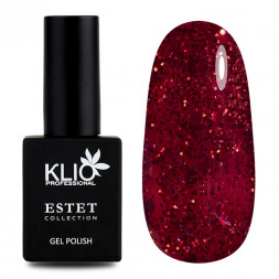 KLIO  Гель-лак  ESTET COLLECTION  10мл  №301  Красные с шиммером