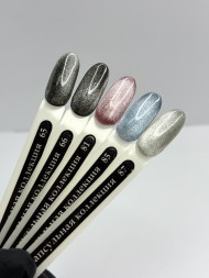 KLIO Гель-лак Капсульная коллекция 8мл №66 Серебряная кошка темная