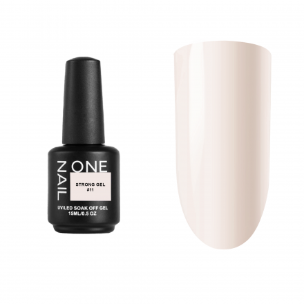 ONE NAIL Gel STRONG #11 15мл (флакон) Гель моделирующий средне-жидкий