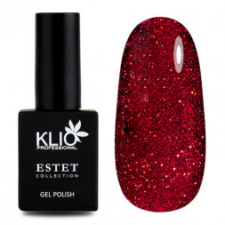 KLIO  Гель-лак  ESTET COLLECTION  10мл  №306  Красные с шиммером